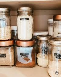 Coffee Talk No 4 Grace Gathered Girl Mason Jar Kitchen Kitchen Jars Modern Organization