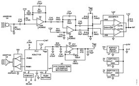 Arduino circuit for measuring distance. Cn0343 Circuit Note Analog Devices