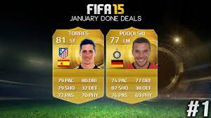 Join the discussion or compare with others! Fifa 15 January Done Deals 1 Torres Podolski Cerci Bent Ben Arfa Zarate Schwarzer Youtube