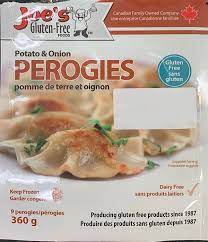 I will make them over and over! Joe S Gluten Free Foods Brand Potato Onion Perogies Recalled Due To Undeclared Milk Food Recall Warning Allergen Canadian Food Inspection Agency
