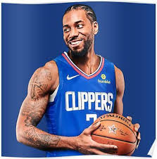 The los angeles clippers will be landing kawhi leonard as a free agent after they acquire paul george from the oklahoma city thunder in a massive trade for players and draft picks. Kawhi Leonard La Clippers Poster La Clippers Basketball Nba Legends
