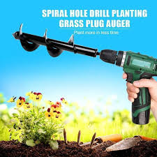Pots should always have holes to ensure proper drainage for your plants. Garden Auger Drill Bit For Soil Garden Grass Plug Plant Flower Bulb Auger Rapid Hole Drill Augers Hole Digger For Dril Flower Pots Planters Aliexpress