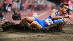 A atleta conquistou a prata no triplo salto, com um histórico registo acima dos 15 metros. Kepmzidhek9udm