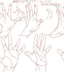 The palm can be represented by a box, and i like to think of the fingers as cylinders. Hands Tutorial Image 2351461 On Favim Com