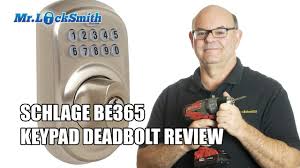 Some locks use two sets of batteries, while many use just one set. Schlage Be365 Keypad Deadbolt Review Mr Locksmith Abbotsford