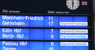 Die neue bahncard kommt normalerweise ein paar wochen vor ablauf der alten. Deutsche Bahn Gibt Als Abfahrtszeit Nur Noch Inschallah An