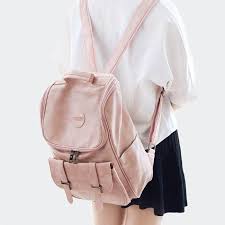 Bag Backpack School College Student Rucksack Leisure Girl Large Leisure Girl Large High School Bag Double Buc Sirt Cantasi Canta Canta Modelleri