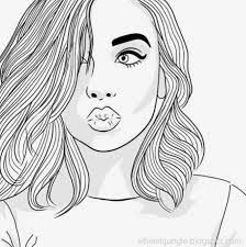 Chica Tumbler Lindos Dibujos Tumblr Chica Tumblr Dibujo Imagenes De Chicas Dibujadas