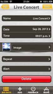You can also use your own picture as how do i delete/remove a countdown? 10 Countdown App Ideas Day Countdown Big Day Countdown