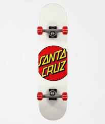 Santa Cruz White Dot 7 75 Skateboard Complete Zumiez Celebrated 40 years of skateboarding. santa cruz
