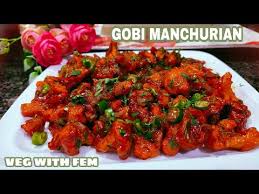 À¤ À¤­ À¤® À¤ À¤° À¤¯à¤¨ Crispy Gobi Manchurian Recipe Chilli Gobi Indo Chinese Recipe Veg With Fem Youtube
