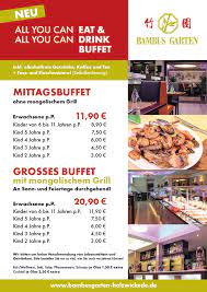 Der bambus garten ist zurück! Grosses Chinesisches Mongolisches Japanisches Buffet China Restaurant Bambus Garten Holzwickede Chinesisch Mongolische Kostlichkeiten Live Zubereitet In Direkter Nahe Des Bahnhofs In Holzwickede Flughafen Dortmund