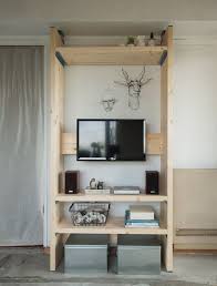 ディアウォール や ウォリスト でテレビラックをdiy 暮らしニスタ 2 4材で柱や棚が作れる ディアウォール や ｄメニューニュース nttドコモ インテリア 収納 ウォリスト インテリア