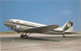 Postal De Avion Dc 3c Saudi Arabian Nueva Sin Escribir Aviones Aviones Comerciales Aeronave