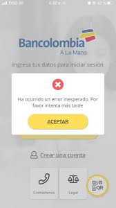 Por ejemplo bancolombia a la mano reportó un alza de 35% en sus vinculaciones desde el 21 de marzo, y nequi en el mismo andrés vásquez, ceo de nequi, aseguró, que al permanecer aislados, nequi representa una oportunidad para permanecer unidos a la distancia, encontrarnos y manejar la. Bancolombia Twitterissa Hola Compartenos Por Favor Una Captura De Pantalla El Error Que Te Sale Quedamos Atentos Laura