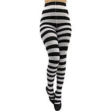 Black And White Striped Tights Plus Size Luxury Divas Horizontal Striped Tights Walmart Com In 2020 Striped Tights Black And White Striped Trousers Black And White Tights