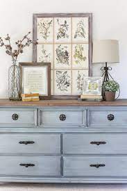 First cleanse your skin with the body wash, and then enjoy a soft glow with the body oil. French Blue Dresser Makeover Furniture Makeover Decor Blue Dresser