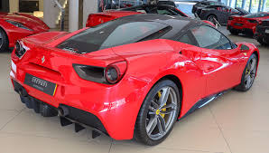 The ferrari 488 gtb is the perfect car for who seeks elegance and sports driving. File 2017 Ferrari 488 Gtb Automatic 3 9 Rear Jpg Wikipedia