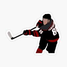 Teuvo Teravainen Drawing Sticker By Kait Brush In 2020 Sticker Design Vinyl Sticker Transparent Stickers