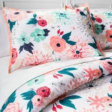 From vivid violets to precocious pinks we have the floral prints and the softest fabrics that will make decorating your kid's room not only easy. Multi Floral Printed Comforter Set Multicolor Xhilaration 153 Comforter Sets Big Girl Bedrooms Girl Room
