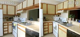painting old kitchen cabinets before