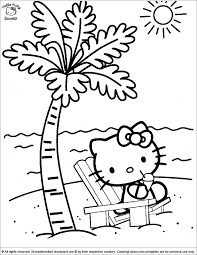 Calling all hello kitty fans! Hello Kitty Free Coloring Coloring Library