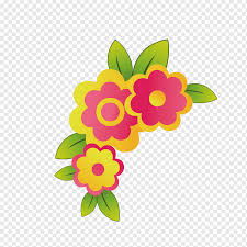 You can also print out a couple pages, color them each differently color and then cut out different pieces and put them back together in some cool mixed media art. Pink Flower Floral Design Color Cut Flowers Petal Tulip Green Plant Floral Design Flower Color Png Pngwing