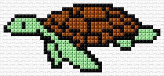 The crochet ripple is commonly used in rainbow blankets and blankets that look like waves. Turtle Cross Stitch Designs