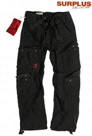 Surplus Raw Vintage Airborne Pants Black