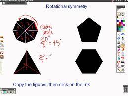 Lastly, a figure in a plane has rotational symmetry if the figure can be mapped onto itself by a. Rotational Symmetry Video Lessons Examples And Solutions