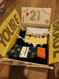 Memory Boyfriend Birthday Surprise Box For Boyfriend 21st Birthday Surprise Box For Boyfriend Boyfriends 21st Birthday Birthday Box 21st Birthday