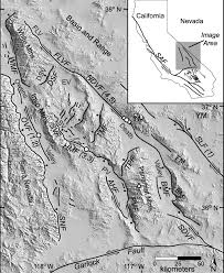 The map of california is a detailed interactive road map of the state, about 1,200 communities and 200 parks are shown and labelled. Detailed Index Map Of The Northern Part Of The Eastern California Shear Download Scientific Diagram