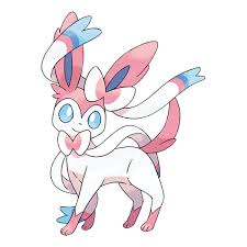 It Wraps Its Ribbonlike Feelers Around The Arm Of Its Beloved Trainer And Walks With Him Or Her Fairy Type Pokemon Eevee Evolutions Pokemon