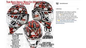 Andersen has seen a big workload the last few years and handled it well. Goalies Show Off World Cup Masks