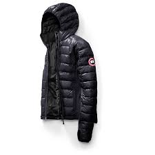 canada goose hybridge lite hoody down jacket navy xs