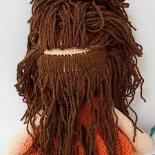 Best 12 Kiz Bebeklerimin Saclarini Da Bu Sekilde Yapiyorum Hem Ten Rengi Acikligi Fazla Gorunmuyor Skillofking Co Rag Doll Hair Crochet Dolls Knitted Dolls