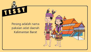 Dengan ragam pakaian adat yang beragam ini, semakin memperkaya budaya dan adat daerah dari negara indonesia. Keunikan Pakaian Adat Kalimantan Barat Brainly Co Id
