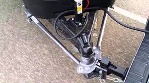A weight distribution hitch prevents lane wandering caused by the trailer moving the rear of the tow vehicle. Husky Centerline Ts 32218 Weight Distribution Hitch Test Pull Youtube