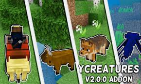 Descargar la última versión de addons for minecraft para android. Ycreatures Addon For Minecraft Pe Apk 7 7 Download Apk Latest Version