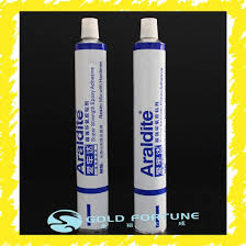 Rtv Silicone Sealant Epoxy Super Glue Aluminum Packaging Tube