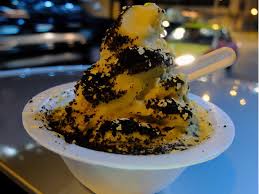 Soft aiskrim gula apong kegemaran anak lelaki saya. 3 Best Places For Gula Apong Desserts In Kuching