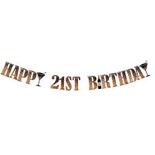 Get them ready to party with our exclusive range of 21st birthday cards! Ready Stock Glitter Wine Bottle Wineglass Happy 21st Birthday Banner Design Craft Others On Carousell
