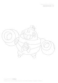 These are the brawlers of brawl stars! How To Draw Tick Brawl Stars Draw It Cute