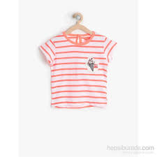 Koton Pembe T Shirt Kisa Kol Fiyati Taksit Secenekleri Tisort Modelleri Tisort Pembe