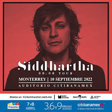 Amigos en #Monterrey, feliz porque el 10 de Septiembre presentamos el show  completo del tour 00:00 en el Auditorio CitiBanamex, la preventa comienza  el 7 y 8 de Abril y la venta
