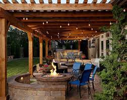 Building a rustic deck railing part 2, installing log posts, skip peel finish methods, mortise and tenon joint methods, installing. 30 Outdoor Patio Led Bistro String Lights Ideas Sebring Design Build