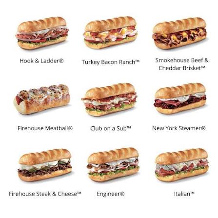 Welcome to the 2020 Firehouse Subs Draft. Which three subs are you taking  first? Drop your picks in the comments👇 Bring your top picks home and get  double points on your entire