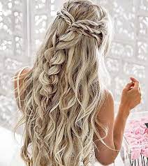 2019 Elegant Half Up Half Down Hairstyles For Summer Vocation Down Hairstyles For Long Hair Prom Hairstyles For Long Hair Hair Styles