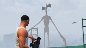 Gta 5 Defeat The Giant Siren Head Youtube
