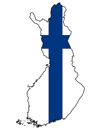 The national flag of finland features a white background with a blue cross that extends to the edges of the flag. Finland Finland Flag Finland Finland Facts